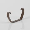 Pack of 4 x Brett Martin Spare Gutter Clip for 114mm Squarestyle Gutter BLACK, BROWN or WHITE