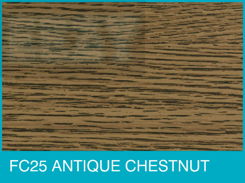 Self Adhesive Pipe Covers for Laminate Floors FC25 ANTIQUE CHESTNUT (PK 4)