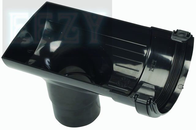 HUNTER R012 Half Round Stopend Outlet 112mm