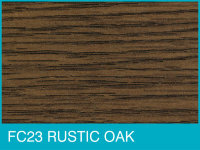 Self Adhesive Pipe Covers for Laminate Floors FC23 RUSTIC OAK (PK 4)