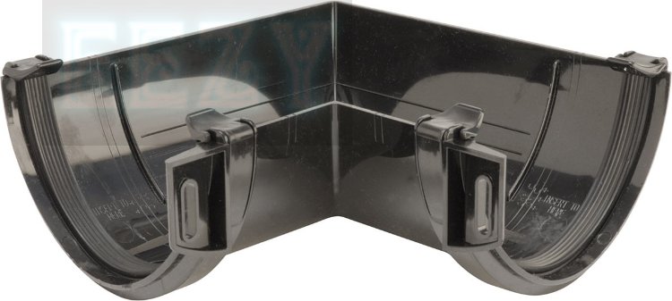 Hunter R605 125mm 90° Angle Bracket External Black
