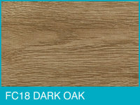 Self Adhesive Pipe Covers for Laminate Floors FC18 Dark Oak/Appalachian Hickory (PK 4)