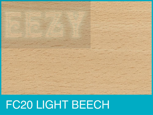 Self Adhesive Pipe Covers for Laminate Floors FC20 LIGHT BEECH (PK 4)