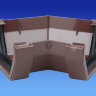 OSMA 4T804 100MM SQUARE GUTTER ANGLE - 45 DEG