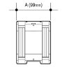 OSMA 4T805 100MM SQUARE GUTTER JOINTING BRACKET