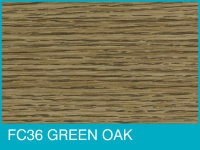 Self Adhesive Pipe Covers for Laminate Floors FC36 Green Oak/Tawny Chestnut (PK 4)