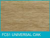 Self Adhesive Pipe Covers for Laminate Floors FC51 UNIVERSAL OAK (PK 4)