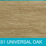 Self Adhesive Pipe Covers for Laminate Floors FC51 UNIVERSAL OAK (PK 4)