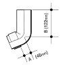 OSMA 0T027 68MM CIRCULAR LONG TAIL O/S BEND - SPIGOT