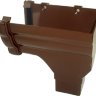 FLOPLAST Stop End outlet R/H RON3 110mm Niagara OGEE fits 68mm round and 65mm square downpipes