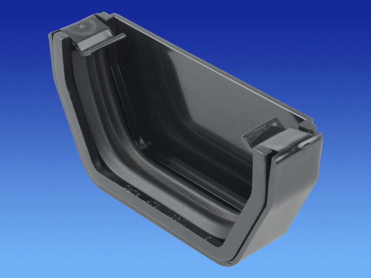 OSMA 4T811 100MM SQUARE GUTTER EXTERNAL STOPEND