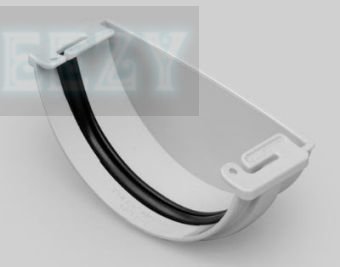 Marley REC1 Clipmaster 112mm Half Round External Stopend