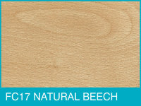 Self Adhesive Pipe Covers for Laminate Floors FC17  Natural Beech (PK 4)