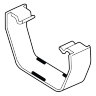 Pack of 4 x 4T816 OSMA 100mm SQUARE REPLACEMENT FLEXICLIPS