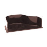 Polypipe OGEE ROG08 Extra Capacity Gutter Internal Stopend (Left) 130 x 70mm 