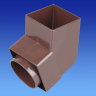 OSMA 4T826 61MM SQUARE OFFSET BEND - SPIGOT