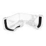 Polypipe ROG13 OGEE Extra Capacity 130 x 70mm PVCu 90 degree Internal Angle