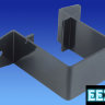 Pack of 2 x OSMA 4T833 61MM SQUARE PIPE BRACKET - STANDOFF
