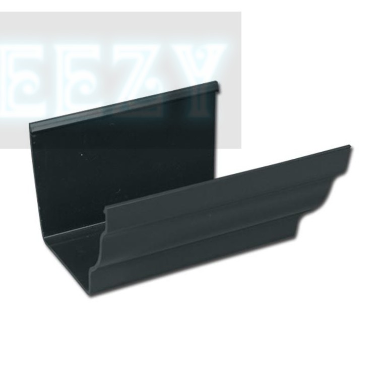 Flo Plast Niagara Ogee Gutter 110mm x 80mm Anthracite Grey 4m Length RGN4.A