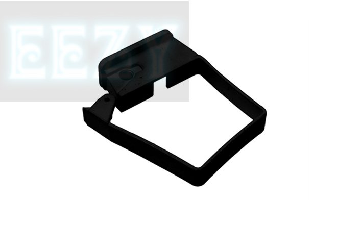 Pack of 3 x Marshall Tufflex RWSC3 Square 65mm Single Fix Down Pipe Clip Flush