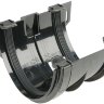 Hunter R608B Joint Bracket 125mm BLACK Half Round gutter system