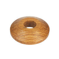 Pack of 2 x (WS3 Golden Oak) Solid Oak Pipe covers
