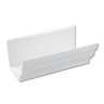 Flo Plast White Ogee Gutter 110mm x 80mm Niagara System 4m Length - RGN4.W