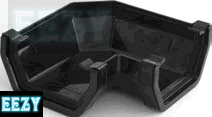 SWISH Square 90 Degree Angle Black
