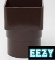 Polypipe RS231 Square to Round Adaptor for 65mm Downpipe