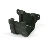 Brett Martin 106mm Cast Iron Effect OGEE Style Gutter Union BR084CI BLACK