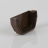 Brett Martin External Stopend for 114mm Squarestyle Gutter BLACK, BROWN or WHITE