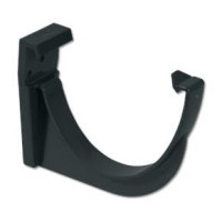 Flo Plast Hi-Cap Gutter Fascia Bracket 115mm x 75mm Anthracite Grey RAL 7024 - RKH1.A
