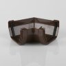 Brett Martin 120 (60) degree Angle for 114mm Squarestyle Gutter BLACK, BROWN or WHITE