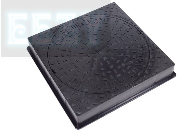 Clark-Drain 3.5T 450mm x 450mm x 50mm depth Manhole Cover and frame