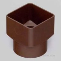 Marley RLE2 65mm Square to 68mm Round Drain Adaptor