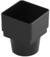 Marshall Tufflex Downpipe RWSD2  65mm Square to 68mm Round Down Pipe Adaptor