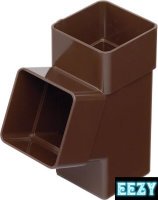 Marley RYE1 65mm Square Branch (67.5 deg)