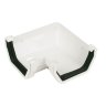 Floplast Square Line RAS1 90° Gutter Angle 114mm