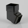 Brett Martin 112.5 (67.5) degree Top and Bottom Offset Bend for 65mm square downpipe system BLACK, BROWN or WHITE