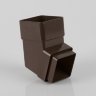 Brett Martin 112.5 (67.5) degree Top and Bottom Offset Bend for 65mm square downpipe system BLACK, BROWN or WHITE