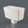 Brett Martin Rainwater Hopper Head  for 65mm square downpipe system BLACK, BROWN or WHITE