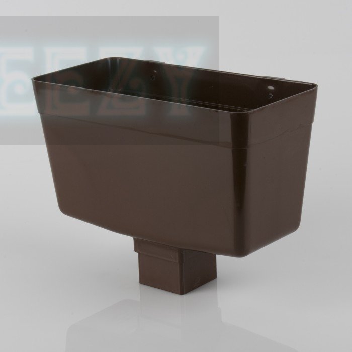 Brett Martin Rainwater Hopper Head  for 65mm square downpipe system BLACK, BROWN or WHITE
