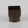 Brett Martin 65mm Square to 68mm Round downpipe adaptor BLACK, BROWN or WHITE