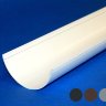 Marshall Tufflex RWG4 half round gutter length 4 metre (Mainland UK Only)