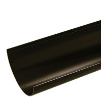 Marshall Tufflex RWG4 half round gutter length 4 metre (Mainland UK Only)