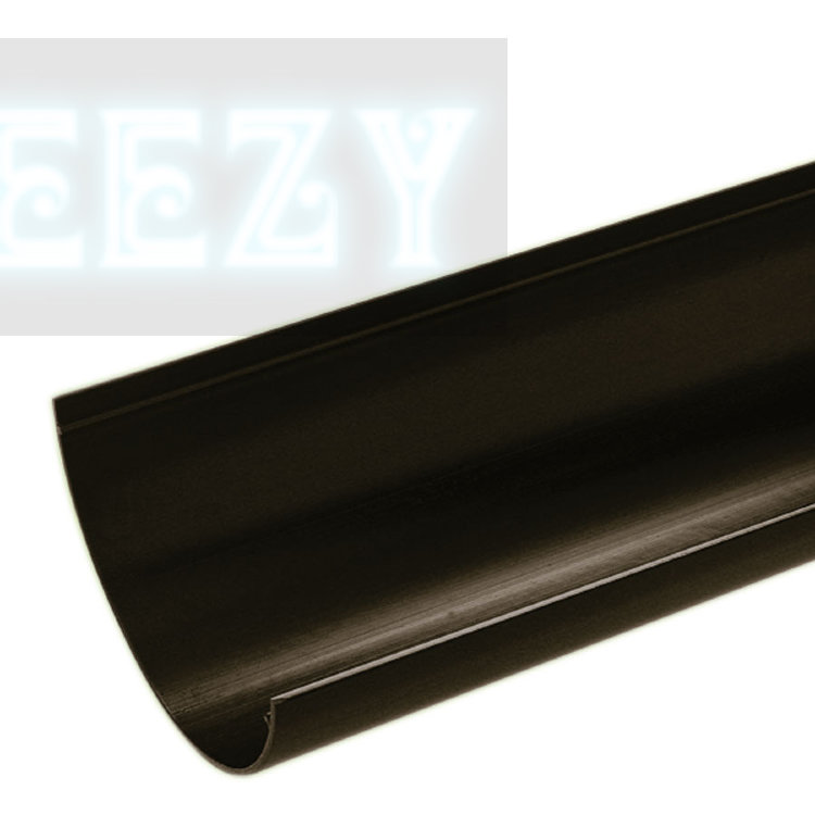 Marshall Tufflex RWG4 half round gutter length 4 metre (Mainland UK Only)