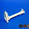 Pack of 3 x Marshall Tufflex Squareline Gutter 114mm Top Hung (External) Fascia Bracket RWSFB2