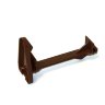 Pack of 3 x Marshall Tufflex Squareline Gutter 114mm Top Hung (External) Fascia Bracket RWSFB2