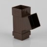 Brett Martin 112.5 (67.5) degree Y BRANCH  for 65mm square downpipe system BLACK, BROWN or WHITE