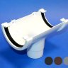 Marshall Tufflex RWO1 Running Outlet for 112mm half round gutter